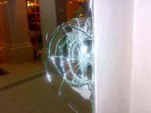 Sentul Sikh Temple attacked (Malaysiakini photo)