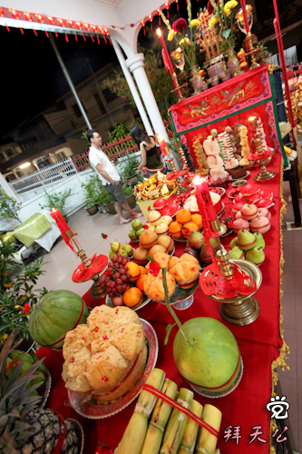 The wide view of the table