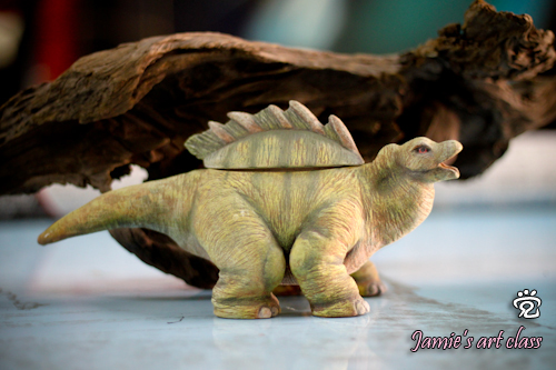 IMG_9717 Dinasaur teapot - clay art by Jamie
