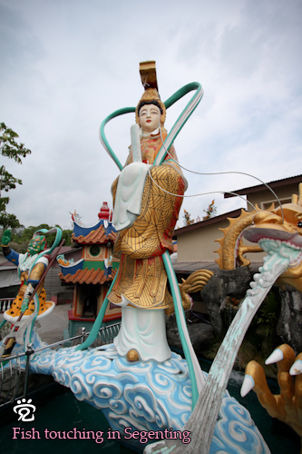 The statue of Ma Zu, the Goddess of the Sea