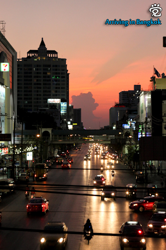 Dusk of Bangkok