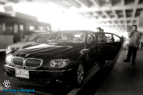 Boon-Huat was entering a BMW airport pick-up