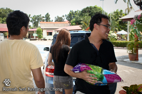 From left: Dylan, Cinda and Wee-Peng