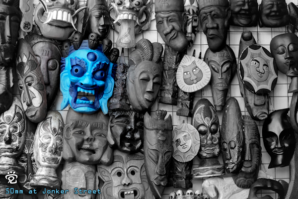 Handicraft wooden masks