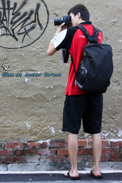 "Caught you stalking, Chau-Kian!" 
