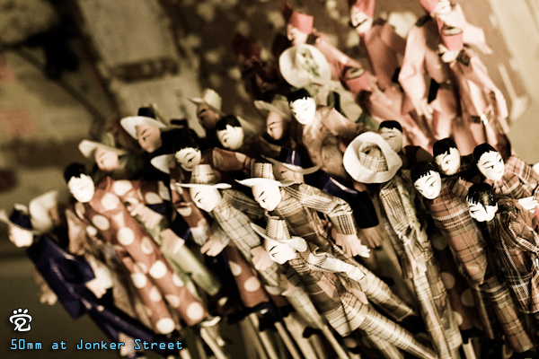 Chinese offerings in a shop at Tokong Street