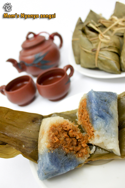 final product: delicious Nyonya zongzi