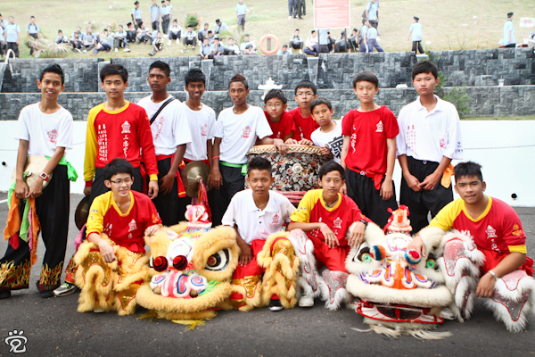 1 Malaysia lion dance