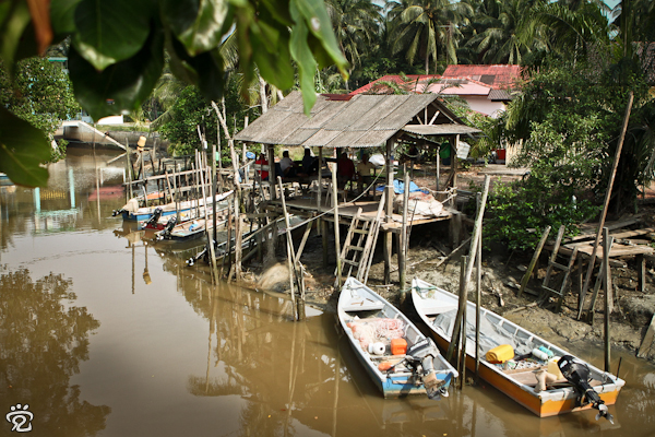 fishing village in Merlimau, Melaka