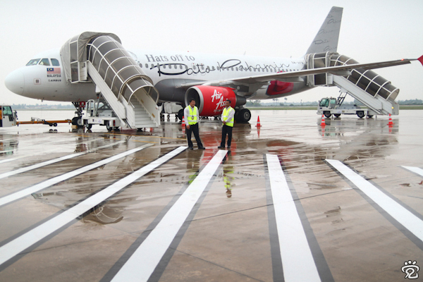 took AirAsia flight from Kuala Lumpur to Siem Reap