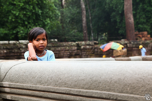 Khmer little girl
