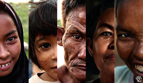 faces of Cambodia