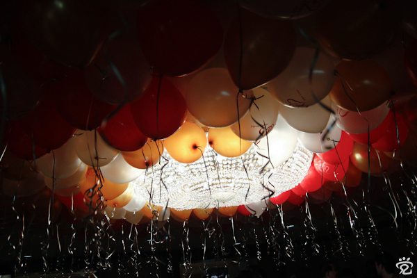 balloons (Tong Poh-Ling & Goh Seng-Chin's wedding dinner)