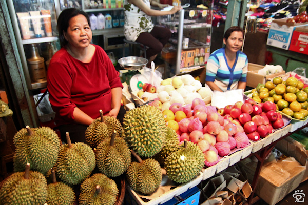 durian and other local fruits