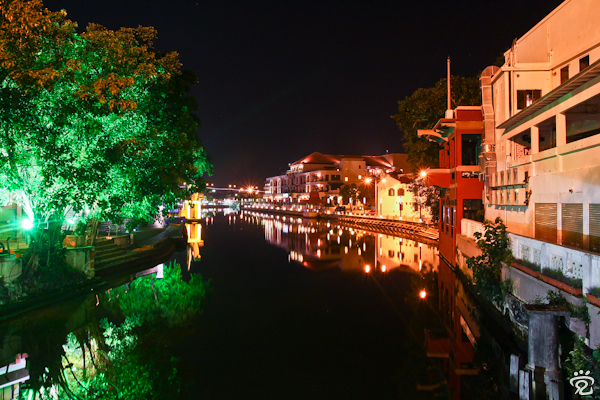 view from Jambatan Tan Kim Seng (Tan Kim Seng Bridge)