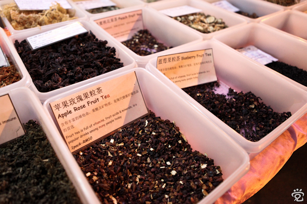 fruits flavor tea