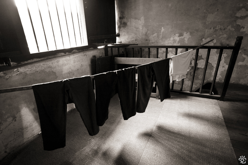 the abandoned living space of the house of Jeff's aunt in Heeren Street