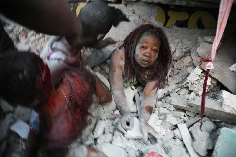 (2nd Prize Spot News Single) Daniel Morel, Haiti 