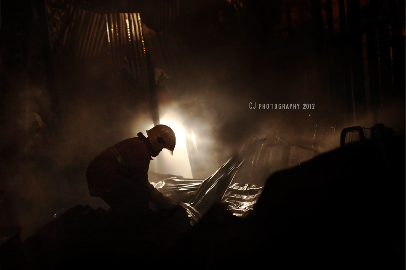 fire scene search
