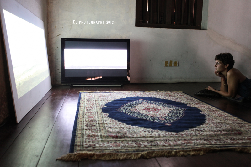 Corner – video installation by Khaled Sabsabi at No. 8 Heeren Street Heritage Centre