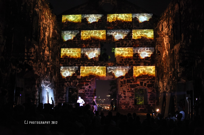 Cerita Pendek (Short Works) program of the first night inside the nicely lighted St Paul's Church