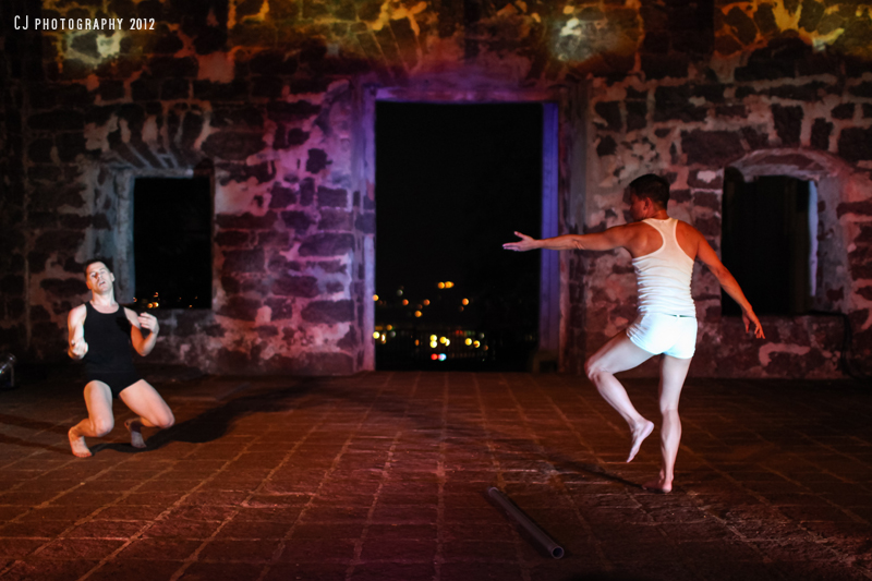 performance art by TonyYap & Brendan O’Connor