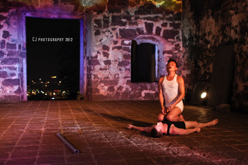 performance art by TonyYap & Brendan O’Connor