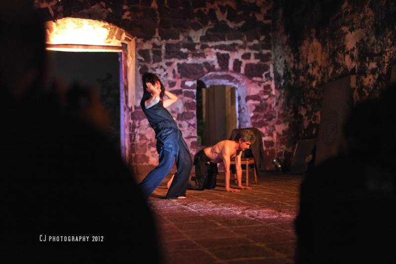 performance art by Alan Schacher & Wei Zen Ho