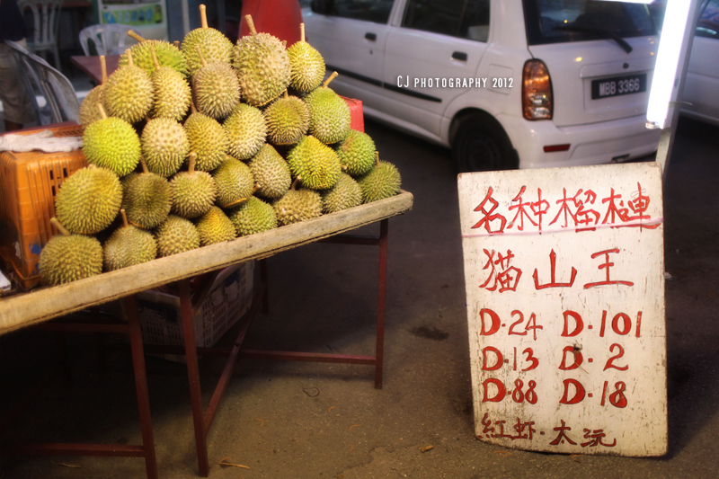 durian stall