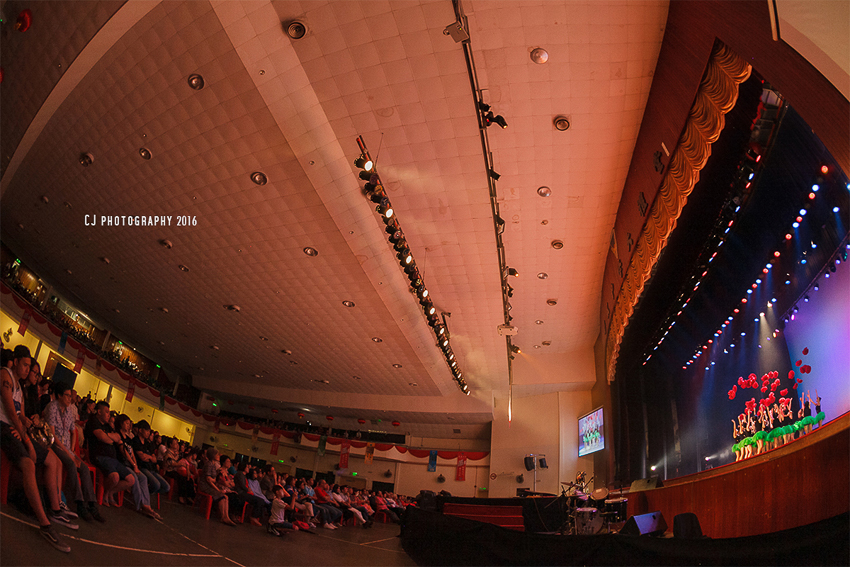 One of the dance performances by the students at the school hall during Pay Fong High School 103th Anniversary Evening Performance