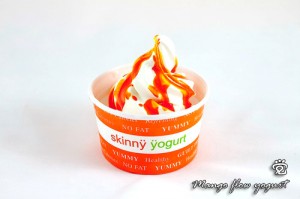 Mango flow yogurt