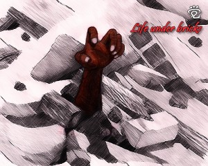 Life under bricks by CJ