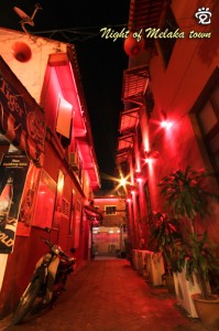 An alley at the red house