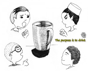 The purpose is to drink by CJ