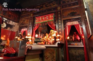 The main hall of the temple
