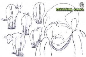 Missing cows by CJ