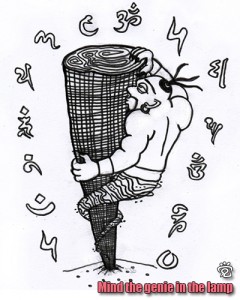 Mind the genie in the lamp - by CJ