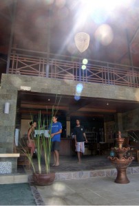 Reception area