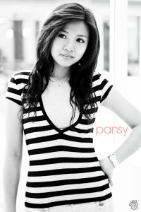 Pansy, the model who gave her time to us for portraiture photography