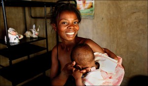 Saved ... Silvia after 40 days treatment courtesy of The Bill and Melinda Gates Foundation (photo credit: Antonin Kratochvil/VII)