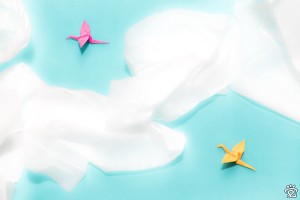 paper cranes