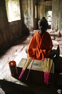 serene Buddha statue