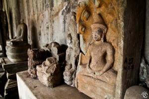 some old statues