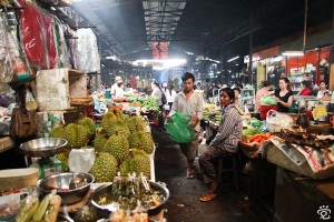 in the market