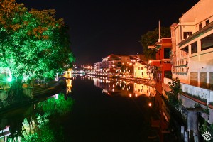 view from Jambatan Tan Kim Seng (Tan Kim Seng Bridge)