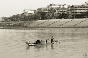 city view on the Mekong River