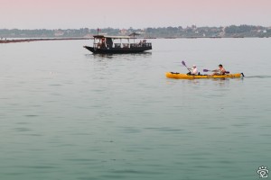 kayaking
