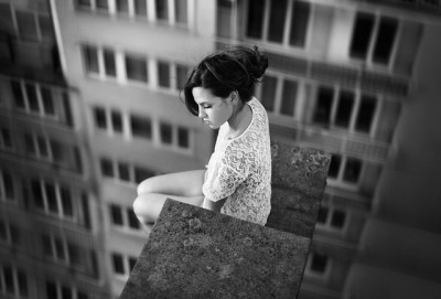 We always fall in loneliness (photograph by David Olkarny)