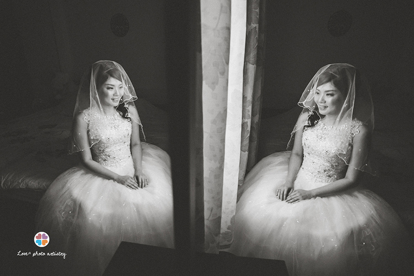 Gorgeous bride Colleen in Melaka