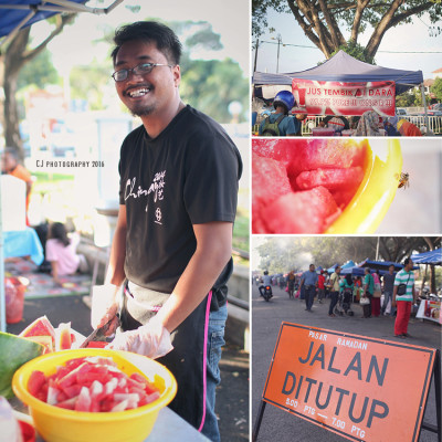 Pasar Ramadan Melaka Baru with Shufy - Jus Tembikai Dara